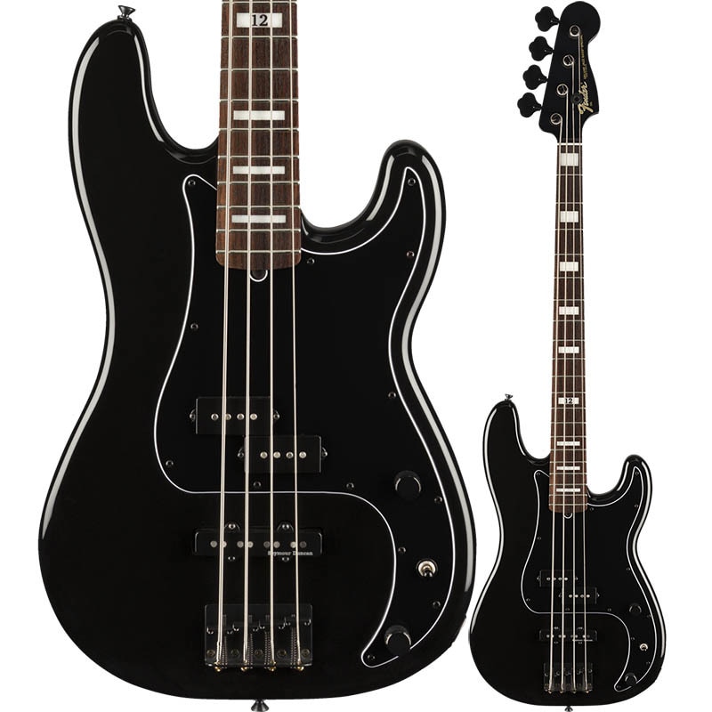 Fender Duff McKagan Deluxe Precision Bass Blackҥեաޥå󥷥ͥ㡼ǥ