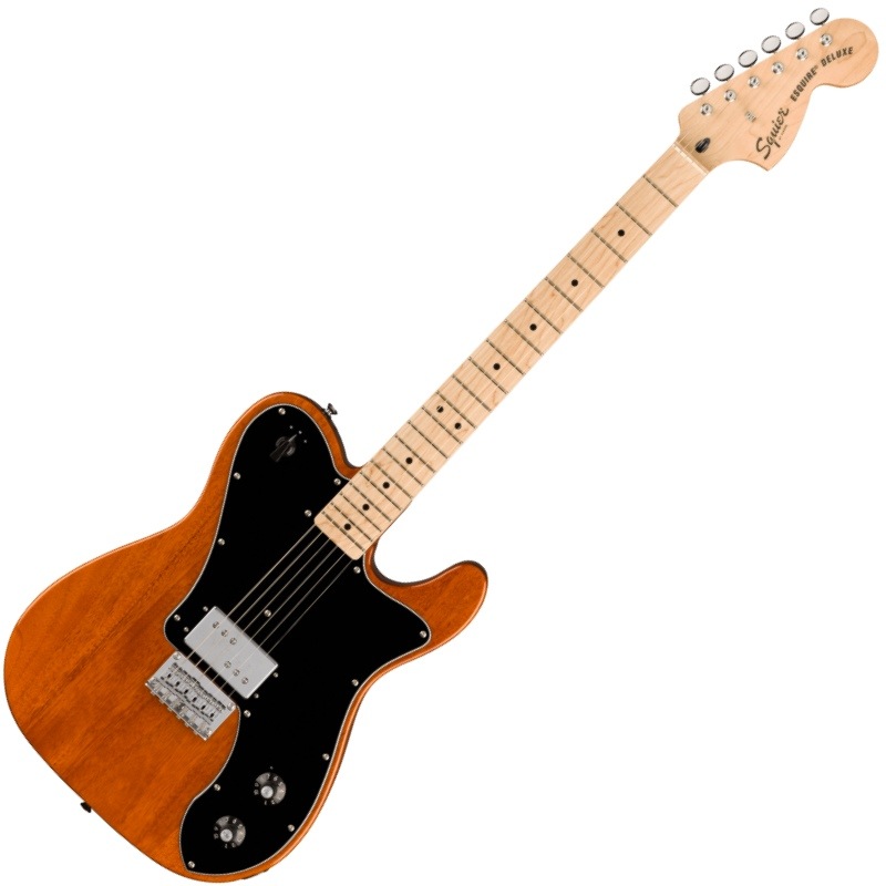 Squier by Fender Paranormal Esquire Deluxe, Maple Fingerboard, Black Pickguard, Mochaҥ磻 ե