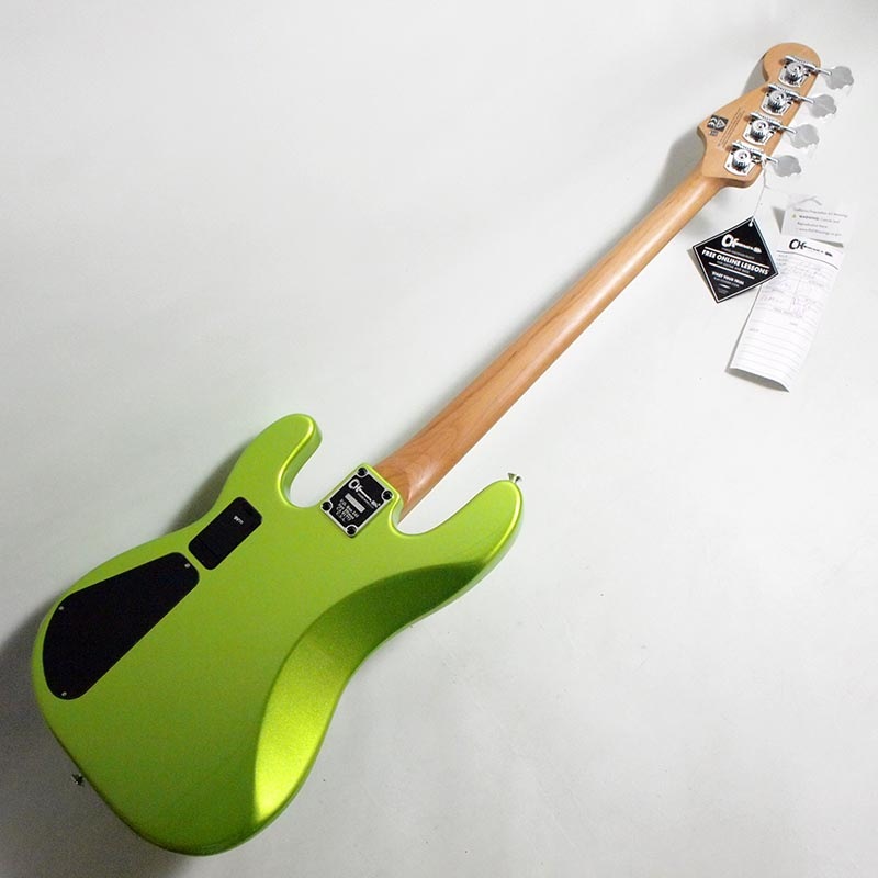Charvel Pro-Mod San Dimas Bass PJ IV Lime Green Metallic�ڥ��㡼�٥��