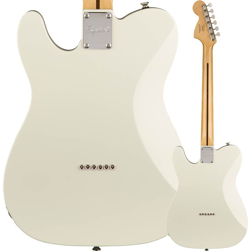 Squier by Fender Classic Vibe '70s Telecaster Deluxe Olympic White�ڥ����磻�䡼��