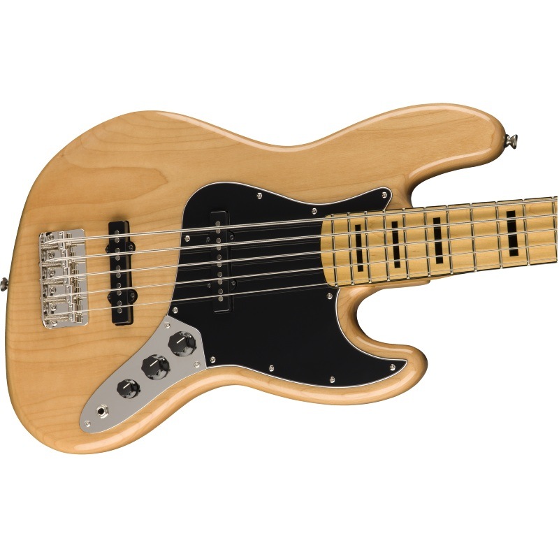Squier by Fender Classic Vibe '70s Jazz Bass V, Maple Fingerboard, Natural�ڥ����磻�� �ե������5���١����� 