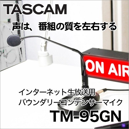 TASCAM TM-95GN グースネックマイク② TASCAM TM-95GN インターネット