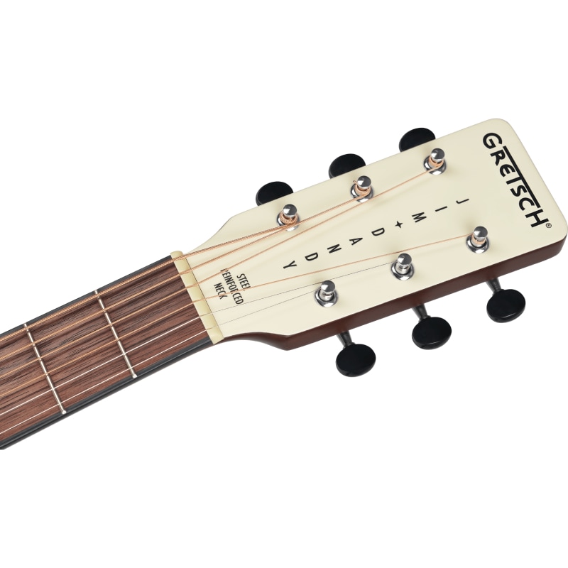 GRETSCH Jim Dandy Parlor LTD, Walnut Fingerboard, Tortoise Pickguard, Vintage White �ѡ��顼������ ����å�