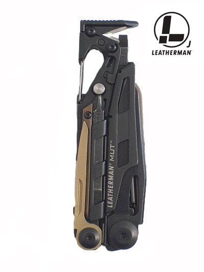 LEATHERMAN レザーマン　国内正規品　MUT UTILITY マット　ユティリティー 　ブラック　アメリカ軍採用　ミリタリー仕様のレザーマン　【送料無料】