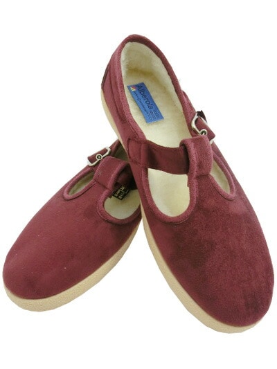 【SALE30%OFF】ALBEROLAアルベローラ Q1924 BAMARA ベルトループシューズ DK/RED 27.5cm  Made in SPAIN