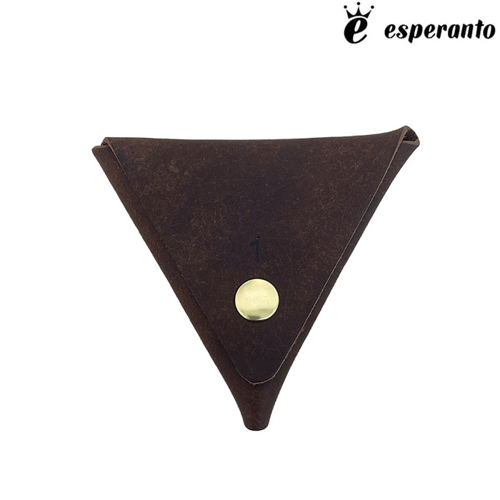 esperanto　エスペラント　プエブロレザーコインケース 　日本製　ブラウン　財布 ESP-6223