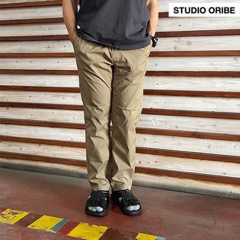 STUDIO ORIBE　スタジオオリベ　クライミングパンツ クールマックスCL153-251 　リップストップ生地　Ripstop Beige ベージュ
