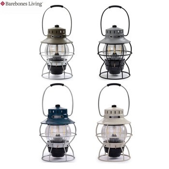 ベアボーンズリビング BarebonesLiving【SALE30%OFF】レイルロードランプLED 　スレートグレー オリーブドラブ　 動画あり