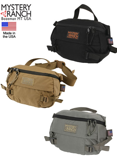 ミステリーランチ MYSTERY RANCH 国内正規品 ヒップモンキー MADE IN USA アメリカ製 ブラック コヨーテ フォリッジ 動画あり