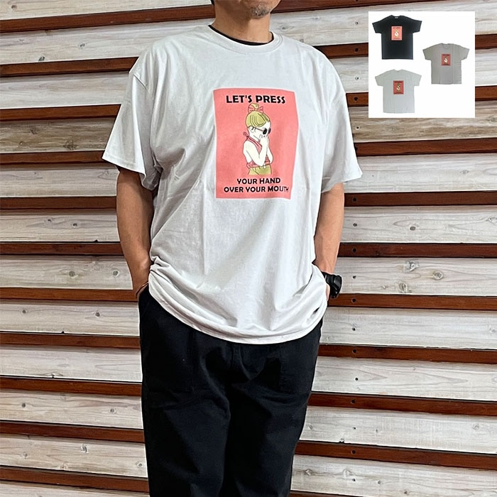 ダイヤモンドヘッド オリジナル GILDANボディー　アメリカギルダンボディー　ギミックプリントTシャツ　ホワイト　ブラック　アイスグレー