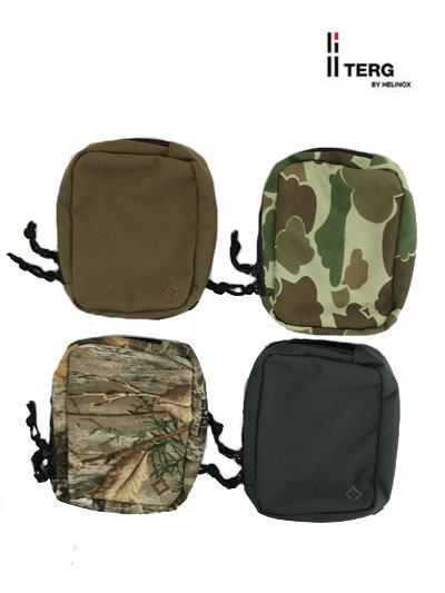 TERG　ターグ ヘリノックス　L Pouch S　取り付けて使う小さめポーチ　UrbanGrey RealTree DuckCamo  Coyote