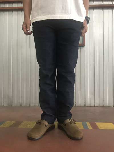 FOB 　FOBファクトリー【SALE20%OFF】F0505 ONOFF TROUSER PANTS オンオフ トラウザーパンツ Indigo　インディゴ　日本製