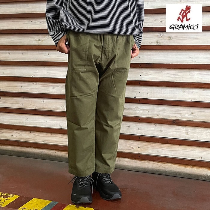 Gramicci グラミチLOOSE TAPERED PANTS ルーズテーパードパンツ Olive G103-OGT