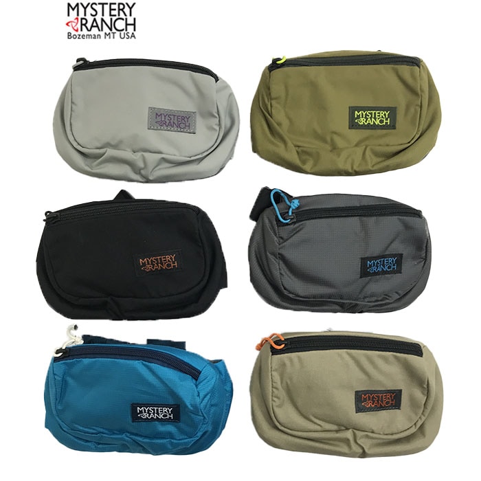 MYSTERY RANCH ミステリーランチ フォーリッジャーヒップ ミニ 1.2L Steel Lizard Black ShadowMoon Techno Hummus 動画あり