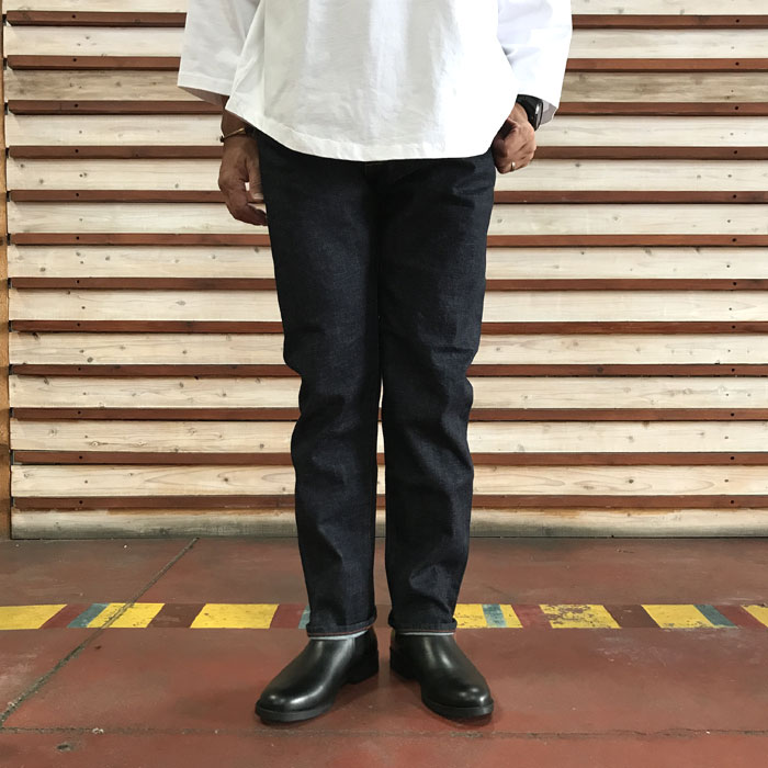 STUDIO ORIBE スタジオオリベ RD043 RIDE ON DENIM ライドオンデニムパンツ　 Indigo　インディゴ　日本製