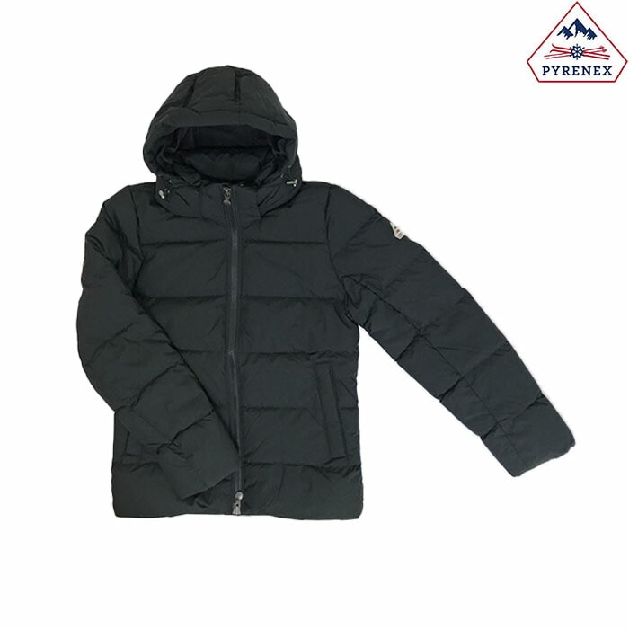 PYRENEX ピレネックス スプートニック 国内正規品 SPOUTNIC MINI RIPSTOP ショートレングス ダウンジャケット HMS011 Black