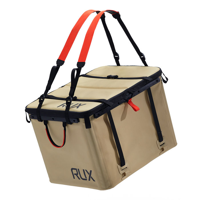 【SALE20%OFF】RUX ボックス RUX Box　70L ギア収納コンンテナバックパック  　TAN  タン