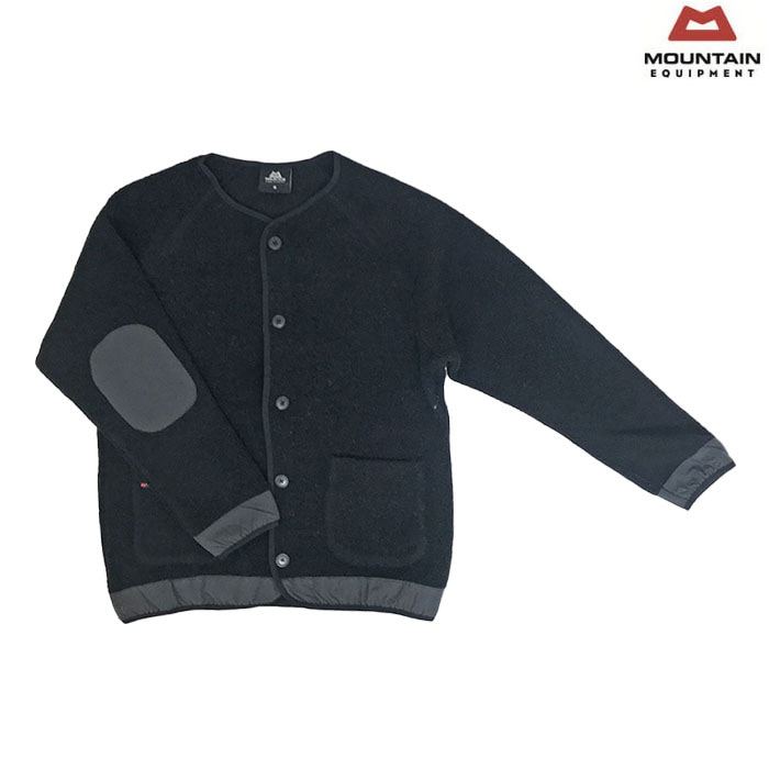 MOUNTAIN EQUIPMENT マウンテンイクイップメント【SALE】427187 Wool Boa Cardigan ウールボアカーディガン Black