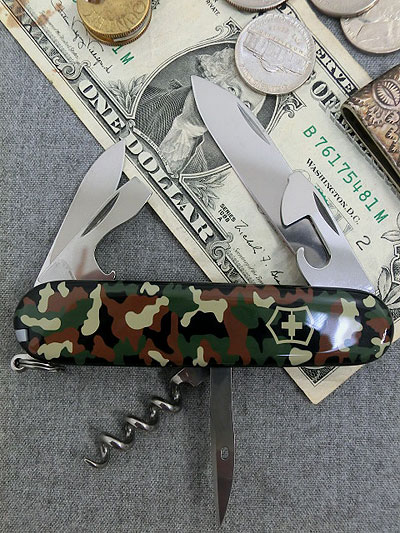 ヴィクトリノックス　VICTORINOX 　スタンダードスパルタン　カモフラージュ【楽ギフ_包装】