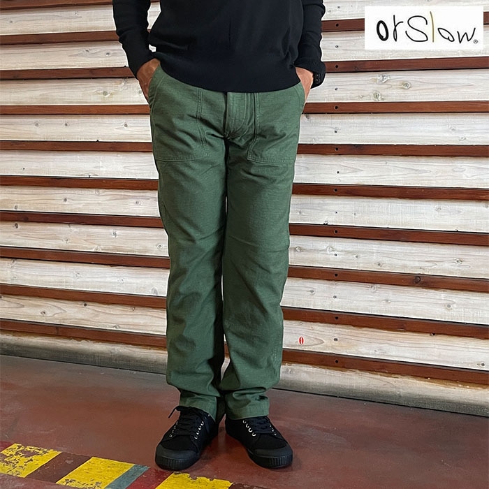orslow スリム ベイカー ファティーグ パンツ M オアスロウ slim 01_5032_16_1.jpg