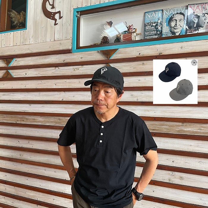 DECHO デコ 【SALE】 COOPERSTOWN BALLCAP クーパーズタウンボールキャップ コラボレーションキャップ 日本製 1-8SD24 Black  Gray