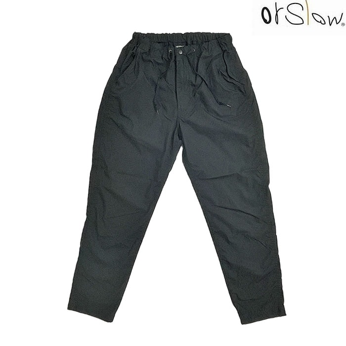 オアスロウ  orSlow  03-1002-61  NEW YORKER TYPEWRITER ニューヨーカー  タイプライター生地 Black  日本製