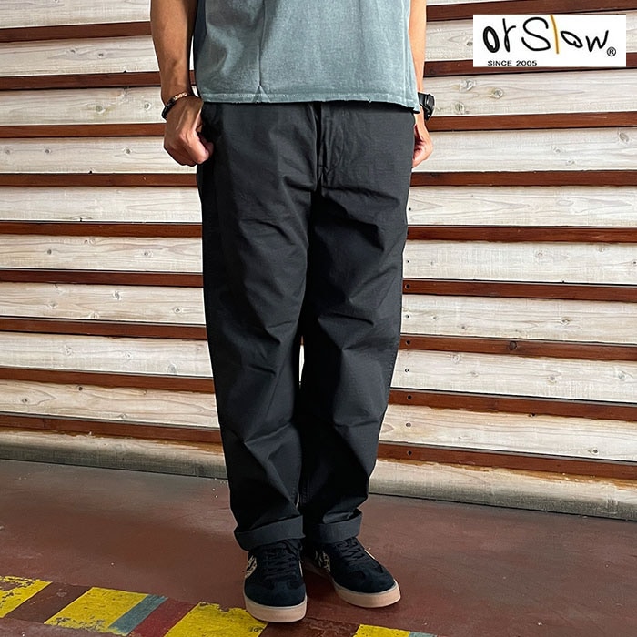 オアスロウ orSlow ニューヨーカー リップストップNEW YORKER生地