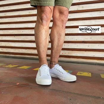 SPRINGCOURT スプリングコート　国内正規品  G2 CANVAS オーガニックコットン レトロスニーカー White