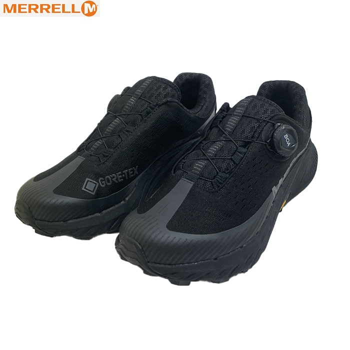 Merrell メレル 国内正規品 068213 AGILITY PEAK 5 BOA GORE-TEX アジリティー ピーク 5 ボア ゴアテックス Black