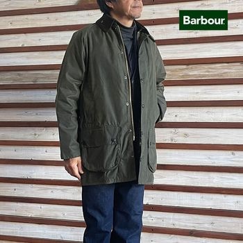 BARBOUR Barbour バブアービューフォート BEAUFORT ビューフォート ワックス コットン ブルゾン レギュラーフィット オイルドジャケット オイルドコットン 242MWX0017  イギリス製 ArchiveOlive