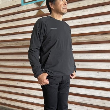 MAMMUT マムート 【SALE20%OFF】国内正規品 1013-03340 Seon IN Crew Neck セオン インサレーション クルーネック アジアンフィット Black
