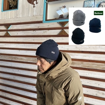 BARBOUR バブアー【SALE20%OFF】ニット帽　Healey Beanie Hat ヒーリービーニーハット MHA0820 ブラック　グレー　ネイビー