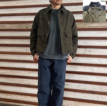 BARBOUR Barbour バブアー SPEY  スペイショート丈　ダックコットン ショートレングスブルゾン　ノンオイル コットン Sage 251MCA0967 国内正規品