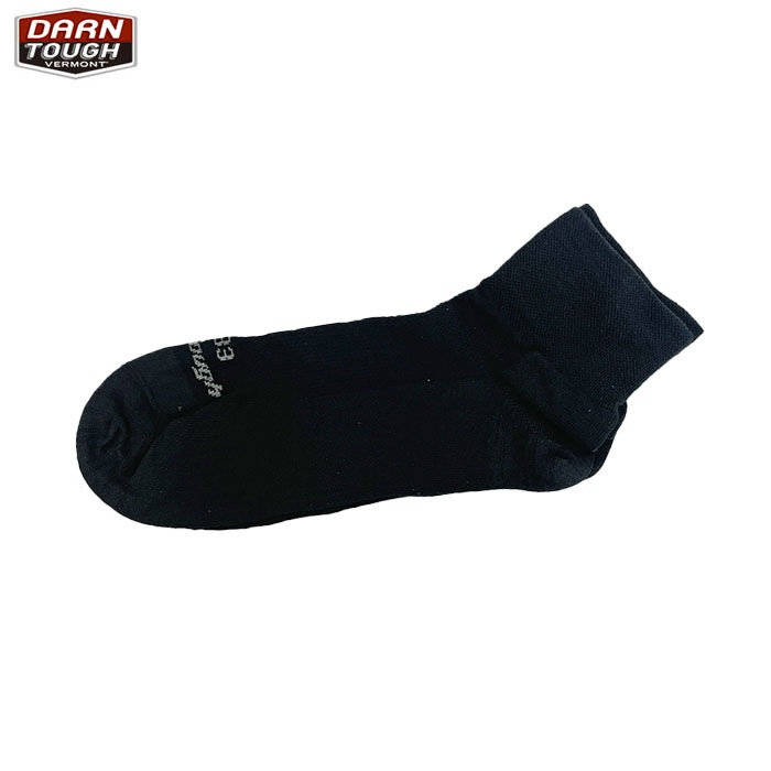 DARN TOUGH ダーンタフ 4093 Tactical 1/4 Lightweight タクティカル 1/4ソック ライトウェイト Black アメリカ製