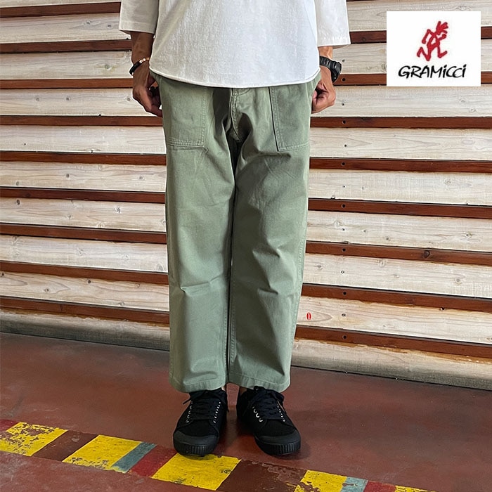Gramicci グラミチ G103-OGT LOOSE TAPERED PANTS ルーズテーパードパンツ Sage