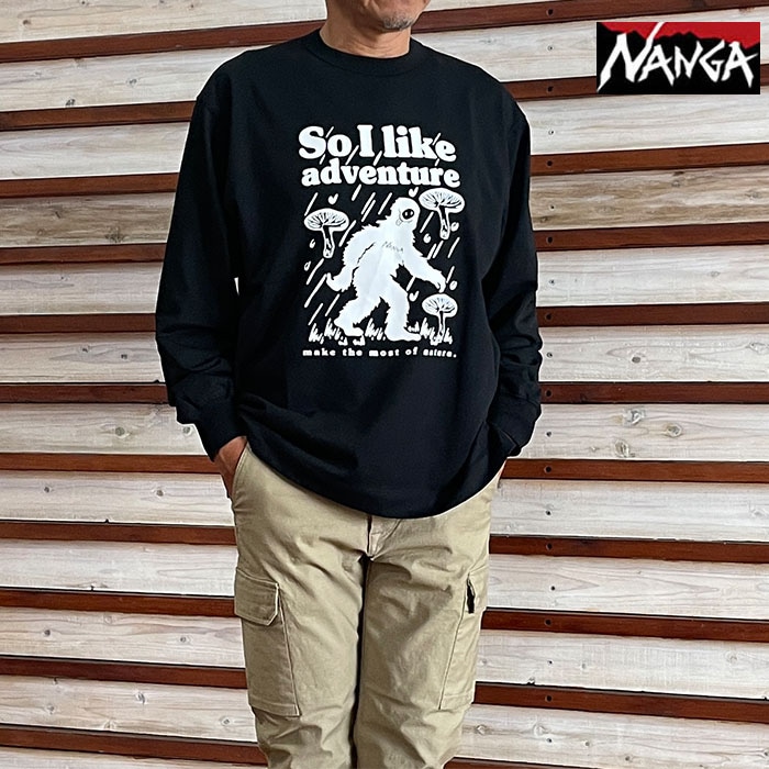 NANGA ナンガ エコハイブリッドL/S N2530-1L061Z ECO HYBRID L/S メンズ Tシャツ 長袖 ロングスリーブ