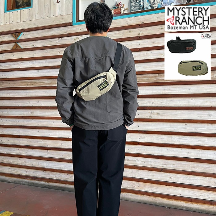 MYSTERY RANCH ミステリーランチ 112623 国内正規品 Forager Hip Pack フォーリッジャーヒップバッグ Black  HummusDobby