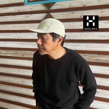 【SALE30%OFF】HAGLOFS Haglofs ホグロフス 608142 国内正規品 Brand Five Panel Cap ブランド ファイブ パネル キャップ ユニセックス ChalkBeige
