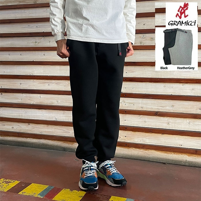【SALE20%OFF】Gramicci グラミチ GUP4-FJP05 TECH KNIT NALLOW RIB PANT テックニットナローリブパンツ  Black  HeatherGrey