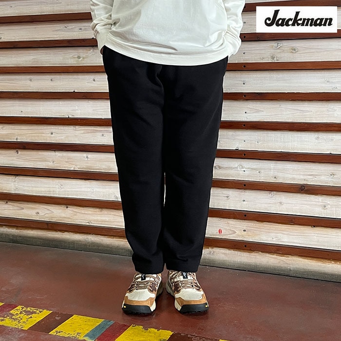 Jackmanジャックマン GGスウェットペグトップパンツ GG Sweat Pegtop Pants JM4577
