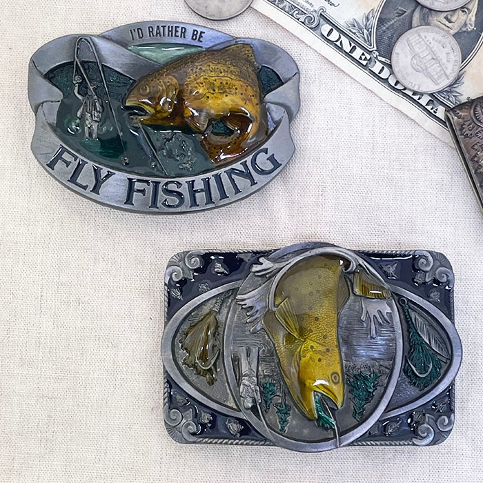 アメリカ製 ベルトバックル　BUCKLES OF AMERICA　バックルオブザアメリカ　フライフィッシング　 BA292