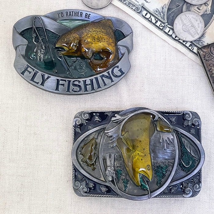 アメリカ製 ベルトバックル　BUCKLES OF AMERICA　バックルオブザアメリカ　フライフィッシング　 BA292