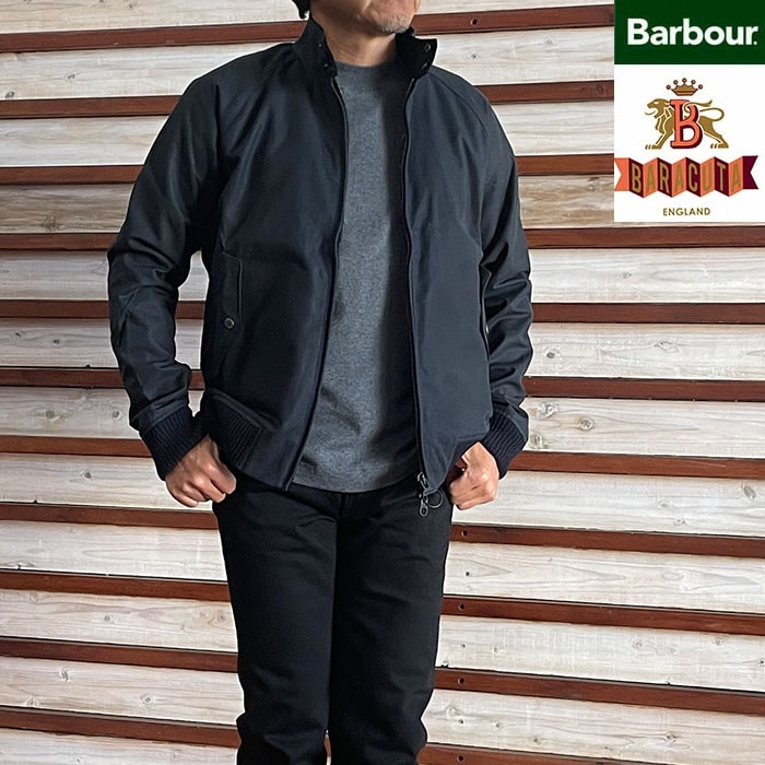 BARBOUR Barbour バブアー バラクータ限定　MWX2237 国内正規品 Barbour BARACUTA Porton ポートンワックス ジャケット Navy