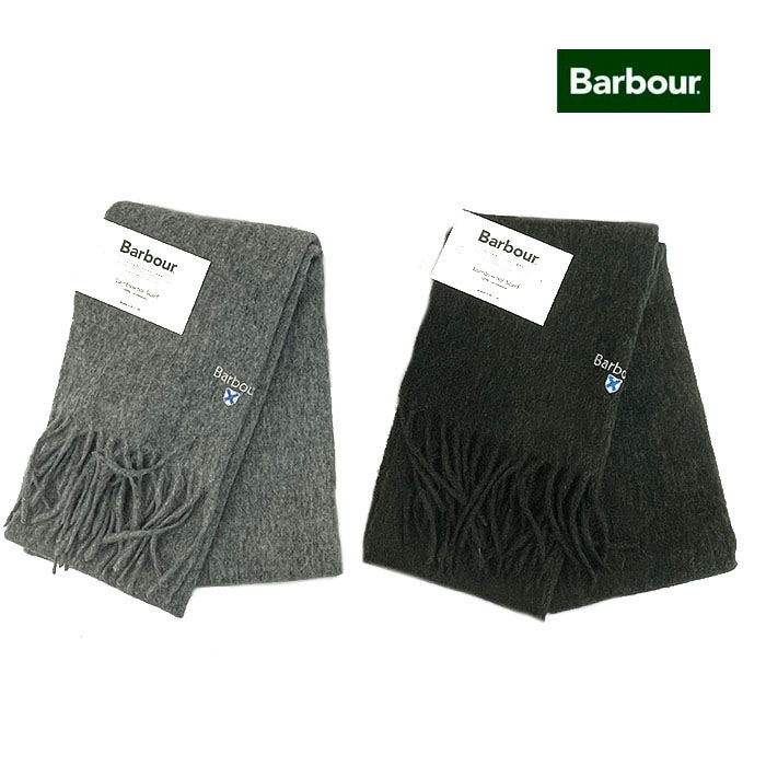 Barbour BARBOUR バブアーラムズウールスカーフ PLAIN LAMBSWOOL SCARF　252USC0008