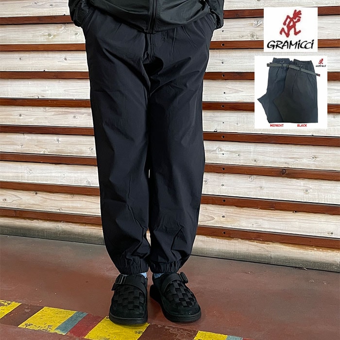 Gramicci グラミチ 4WAY STRETCH TRACK PANT 4WAYストレッチトラックパンツ日本国内限定 Black Midnight GMP4-FJP12
