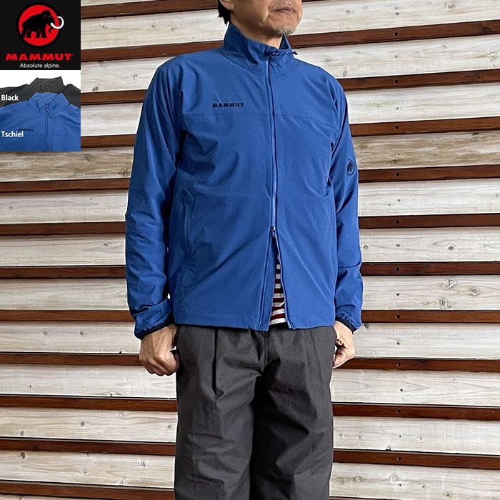MAMMUT マムート 国内正規品 コンフォート ジャケット アジアンフィット Comfort Jacket 軽量で快適な伸縮性のある素材 Black Tschiel 1011-02412