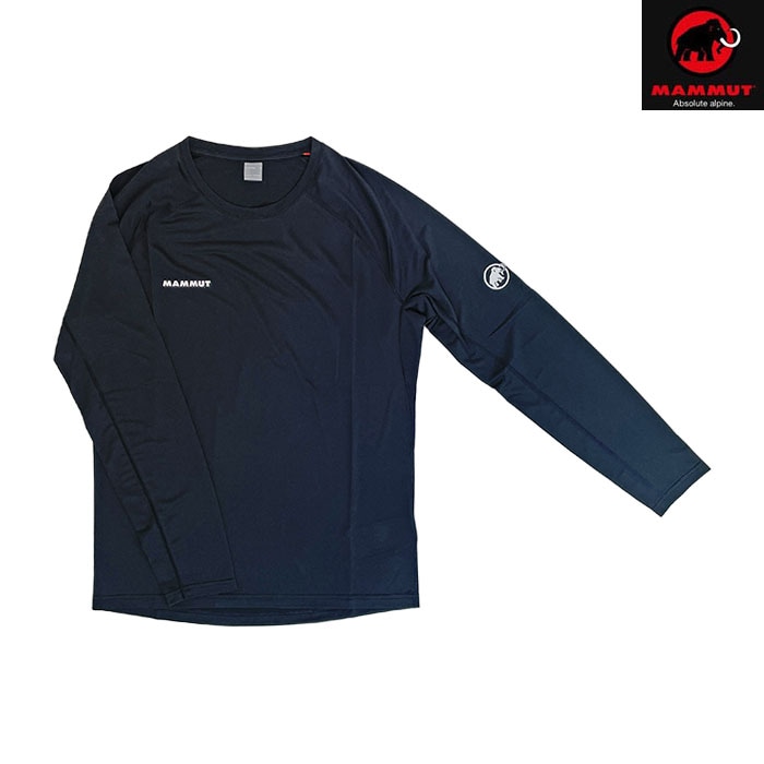 MAMMUT マムート 国内正規品 デュカン ファーストレイヤー ロングスリーブ アジアンフィット Ducan FL Longsleeve 高機能長袖トップス Black  1012-00530