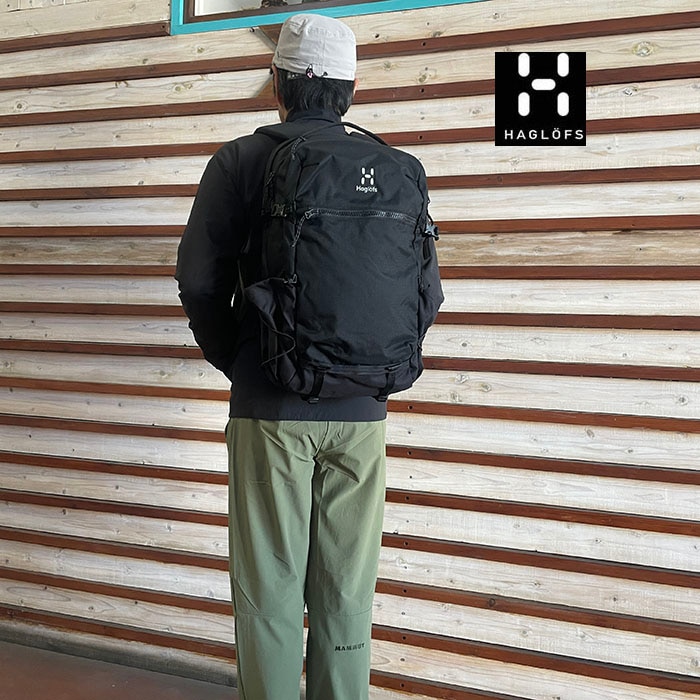 HAGLOFS Haglofs ホグロフス 国内正規品 ヤーベ マルチ 28 ユニセックス Jarve Multi 28 ユーティリティなデイパック TrueBlack  606955