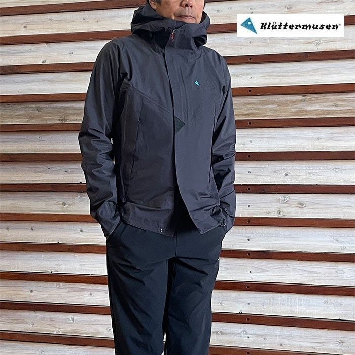 KLATTERMUSEN  クレッタルムーセンアシーニャジャケット Asynja Jacket M's Raven チャコール 国内正規品