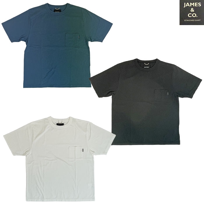 STUDIO ORIBE スタジオオリベ DELICIOUS デリシャス Urban Pocket T-Shirtrs アーバンポケットTシャツ Blue  Charcoal  White DC01651